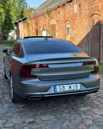 Volvo S90 cena 92900 przebieg: 239000, rok produkcji 2016 z Goniądz małe 92